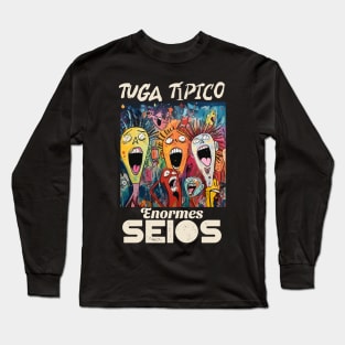 Enormes Seios, v2 Long Sleeve T-Shirt